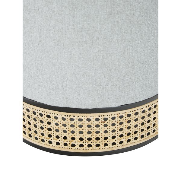 Pouf grigio chiaro Mara - Westwing Collection-image-2