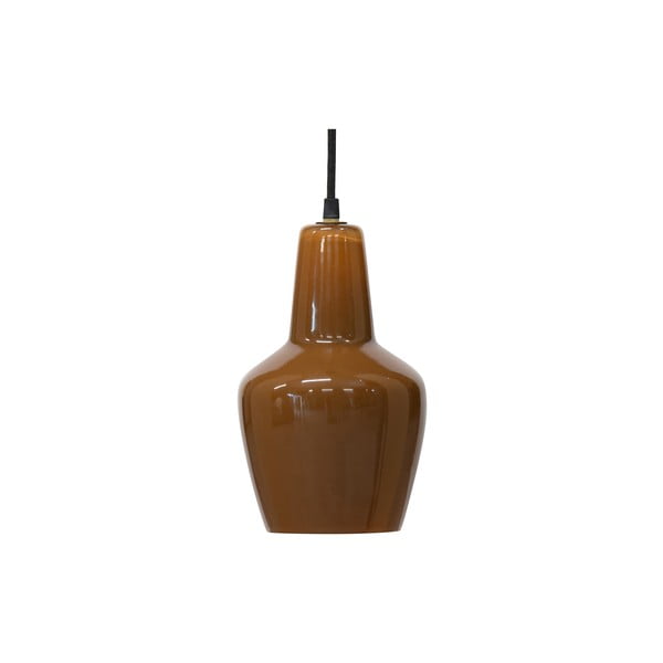 Lampada da soffitto in vetro marrone Syrup, ø 22 cm Pottery - BePureHome