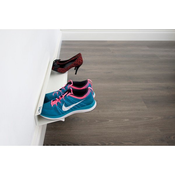 Bílá police na boty J-Me Shoe Rack