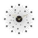 Orologio nero, ø 50 cm Sunburst - Karlsson