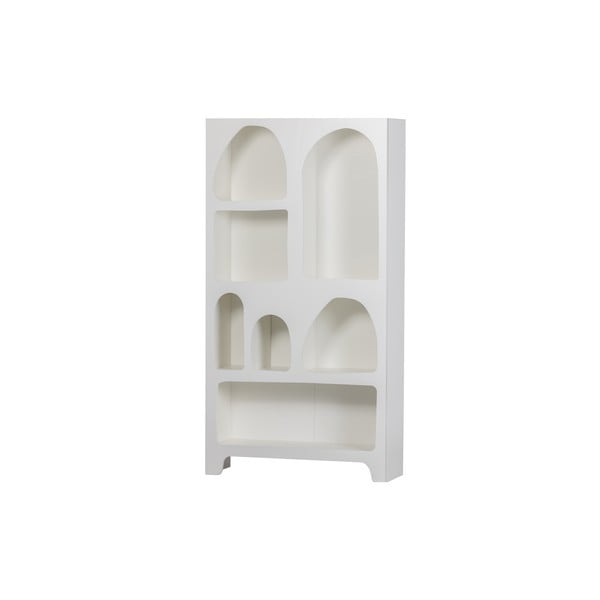 Libreria bianca 95x180 cm Caz - WOOOD-image-1