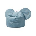 Pouf a sacco per bambini blu Ears – The Brooklyn Kids