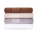 Set di 4 asciugamani da bagno in cotone, 70 x 140 cm Como - Bonami Selection