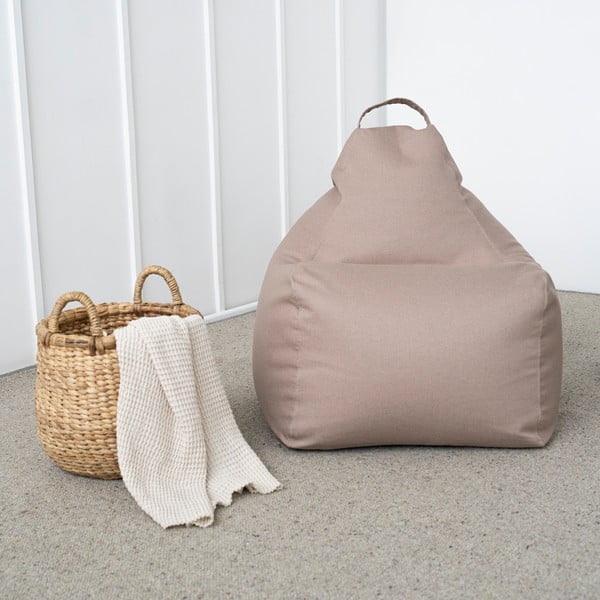 Puof a sacco grigio scuro Play Amuse – SLOWDOWN-image-1