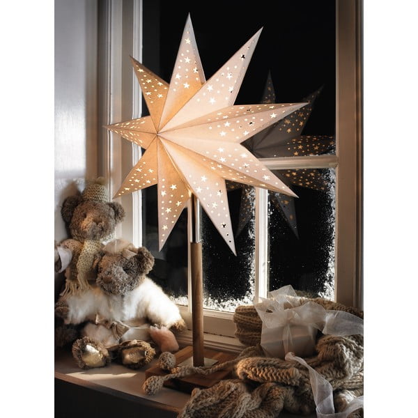 Decorazione luminosa natalizia bianca Solvalla - Markslöjd-image-1