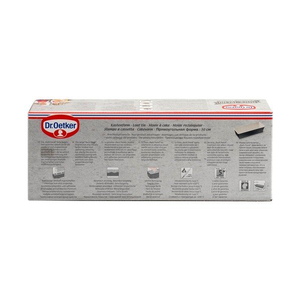 Stampo in acciaio per biscotti con superficie in ceramica , 31,5 x 12 cm - Dr. Oetker-image-3