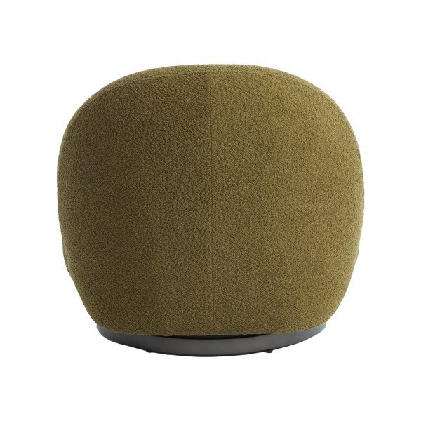 Poltrona in tessuto bouclé verde Gumaca - Light & Living-image-3