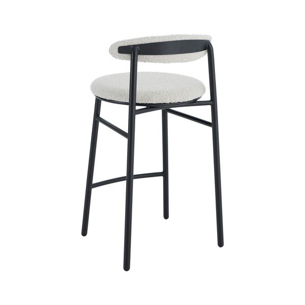 Sgabello da bar color crema imbottito (altezza della seduta 67 cm) Bloggny – Ellos Home-image-4