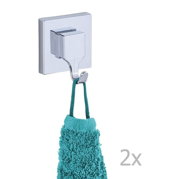 Set di 2 ganci autobloccanti Vacuum-Loc, capacità di carico fino a 33 kg Turbo-Loc - Wenko-image-2