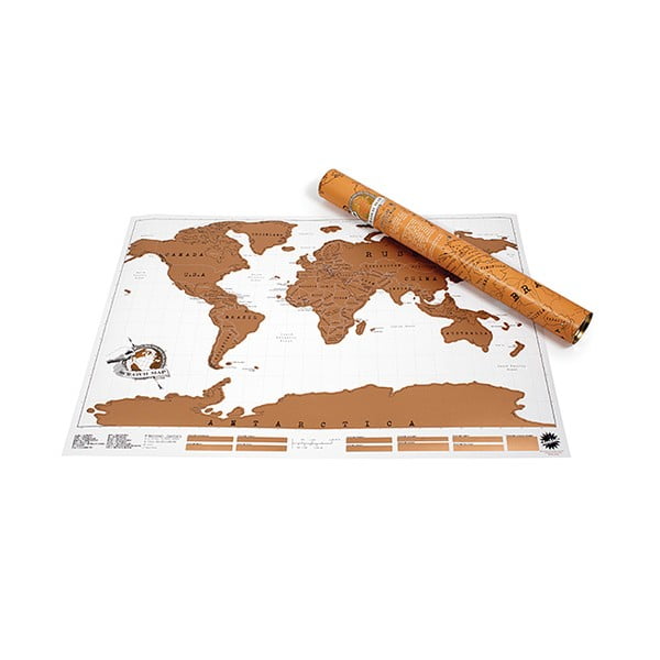 Mappa da grattare 88x52 cm World Scratch Map – Ambiance-image-2