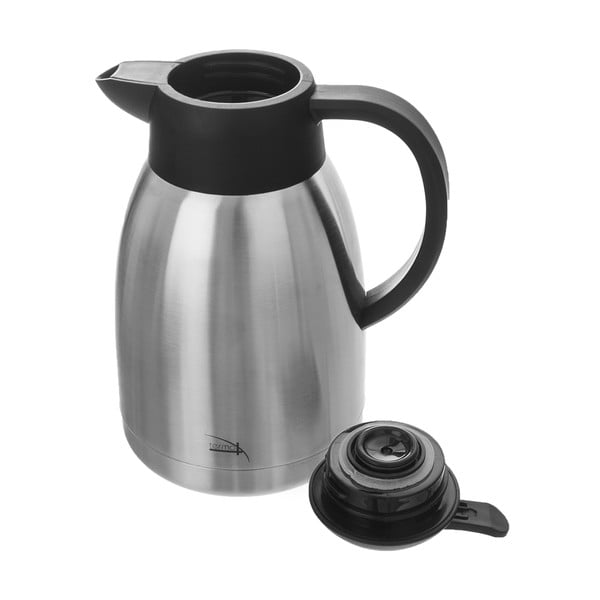 Thermos in nero e argento da 1,5 l Termo - Orion-image-1