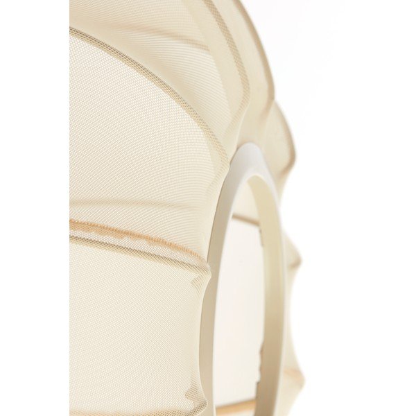 Plafoniera color crema con paralume in tessuto ø 40 cm Plumalia – Light & Living-image-4