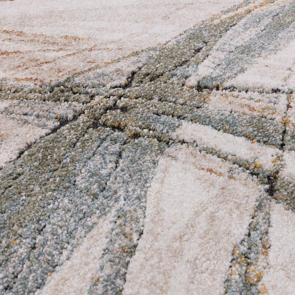 Tappeto blu e crema 80x150 cm Mirage Illusion - Asiatic Carpets-image-3