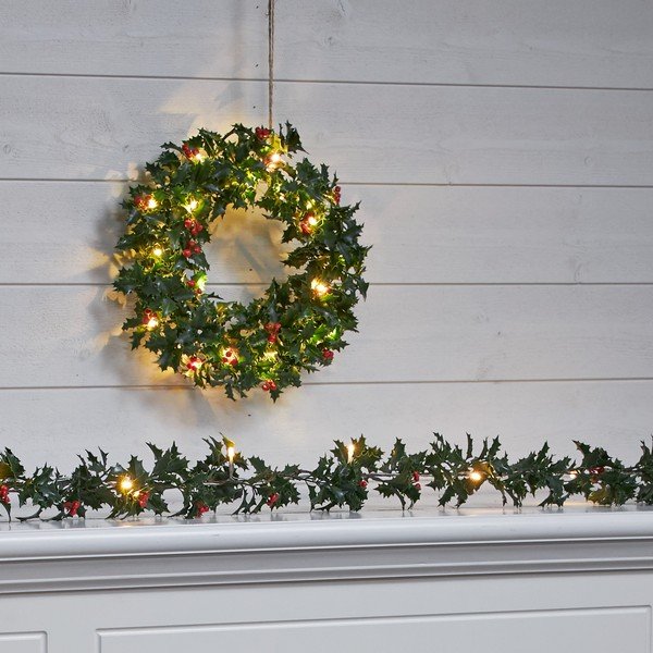 Corona di luce Holly - Star Trading
