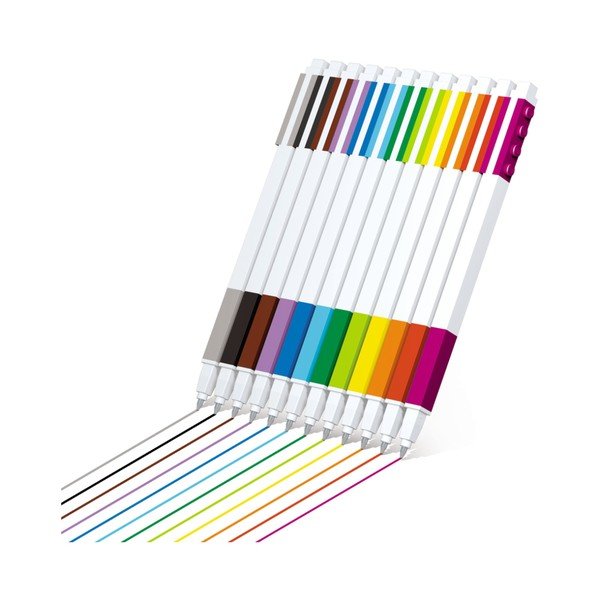 Set di 12 penne gel - LEGO®-image-1