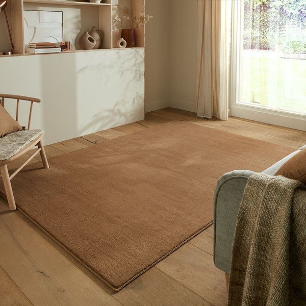 Tappeto marrone cognac 200x290 cm - Flair Rugs-image-1