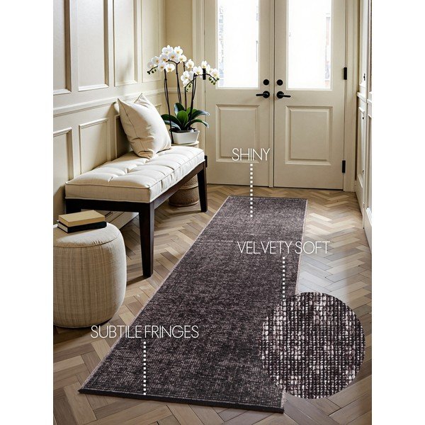Passatoia marrone 80x250 cm Prisma – Elle Decoration-image-4