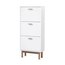 Scarpiera bianca a ribalta Melanie - Støraa