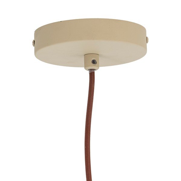 Lampadario color crema con paralume in metallo ø 40 cm Lacya – Bloomingville-image-3