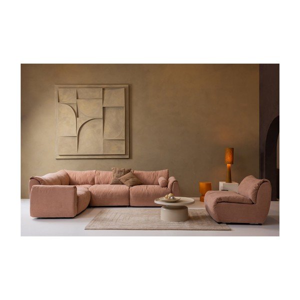 Tavolino rotondo in metallo ø 32 cm Hekla – WOOOD-image-3