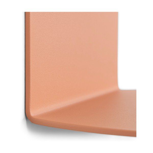 Mensola color salmone in metallo 30 cm Flex – Spinder Design-image-3