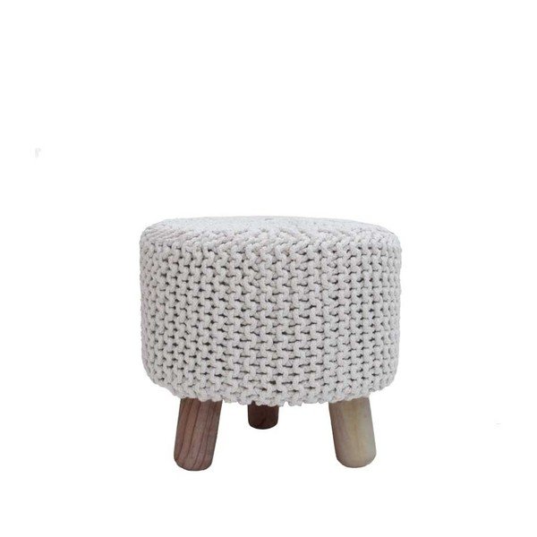 Sgabello beige chiaro Kota - LABEL51-image-2