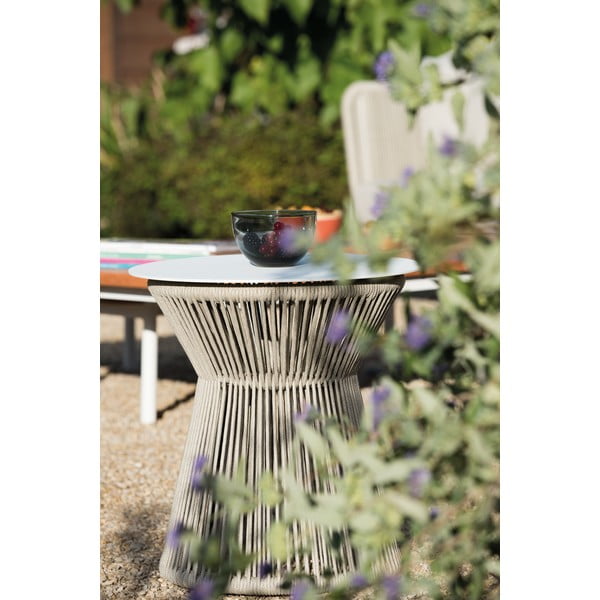 Tavolo rotondo da giardino ø 42 cm Omer - Diphano-image-2