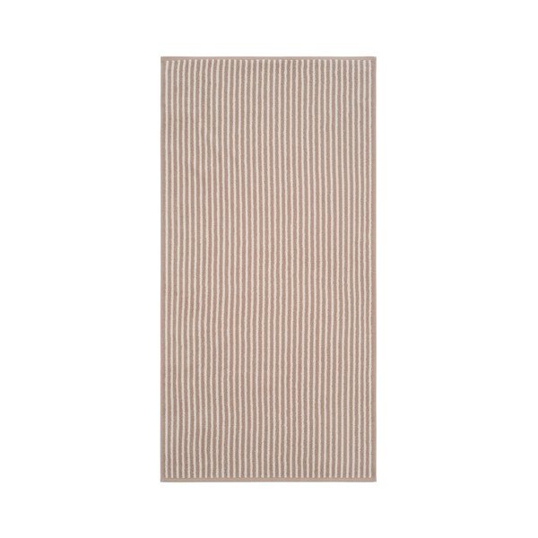 Asciugamano beige/color crema in cotone 70x140 cm Dixie – Jotex