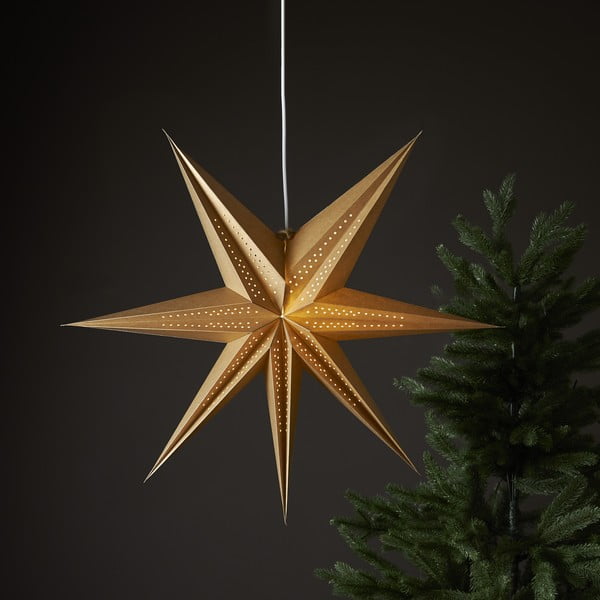 Decorazione luminosa natalizia di colore oro ø 60 cm Point - Star Trading