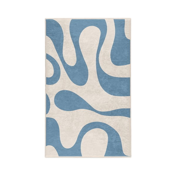 Tappeto blu lavabile 160x230 cm Blue Latte – Mila Home