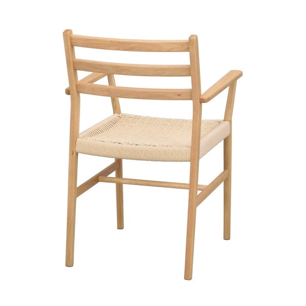 Sedie da pranzo in colore naturale Harlan - Rowico-image-2
