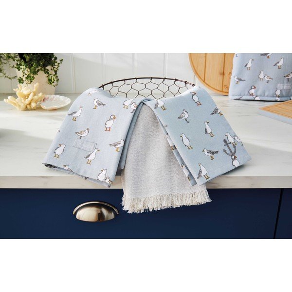 Set di strofinacci 3 pz 45x65 cm Costal Birds – Cooksmart ®-image-1