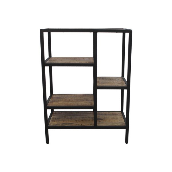 Libreria in mogano non trattato collezione HSM Levels, altezza 80 cm - HSM collection