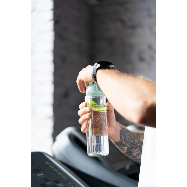 Bottiglia color menta in vetro 540 ml Fuori – Vialli Design-image-4