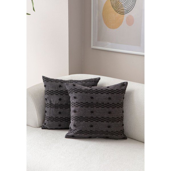 Federe decorative in set 2 pz 43x43 cm Tuffet – Mioli Decor-image-1