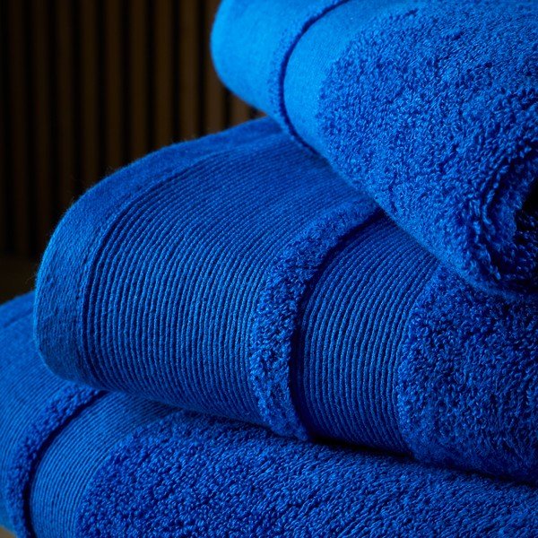 Asciugamano blu 50x90 cm Zero Twist - Content by Terence Conran-image-1