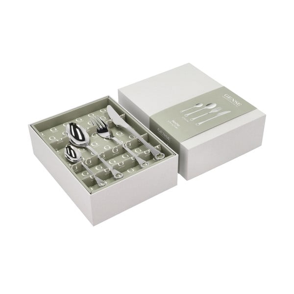 Posate argentate in acciaio inox 16 pz Pantry – Gense-image-3