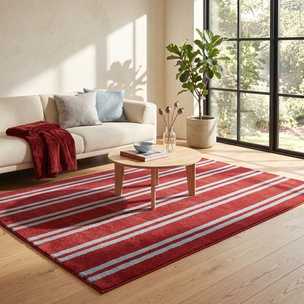 Tappeto rosso/blu 160x230 cm Riviera – ESTE-image-2