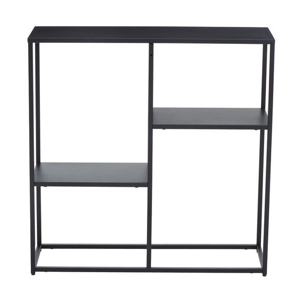 Scaffale nero in acciaio 80x81x26 cm Acero – Premier Housewares-image-4
