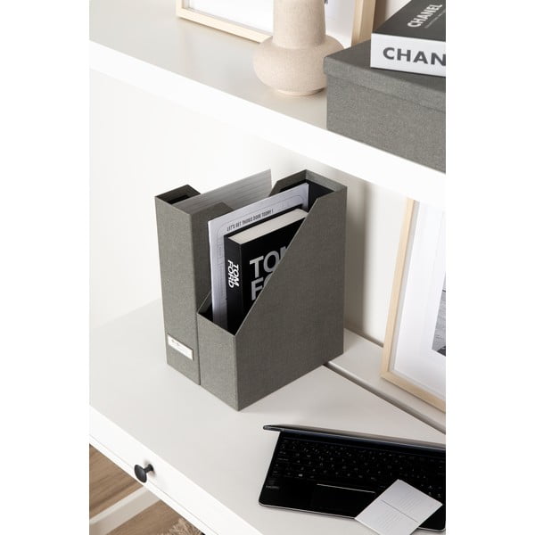 Organizzatori di documenti in cartone in set da 5 Holger - Bigso Box of Sweden-image-3