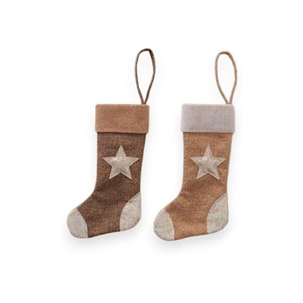 Set di 2 calze natalizie appese Stevy - Boltze