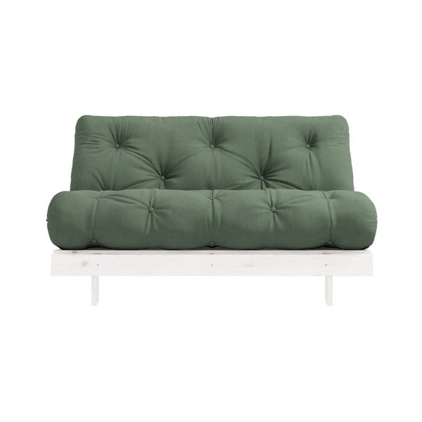 Divano letto verde 140 cm Roots - Karup Design-image-3