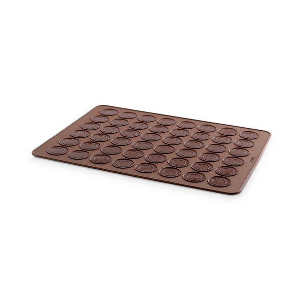 Tappetino in silicone marrone per amaretti - Lékué-image-2