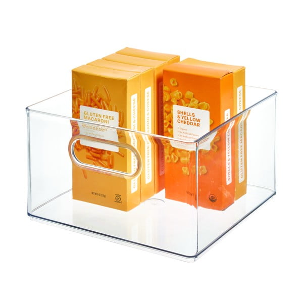 Contenitore trasparente iDesign The Home Edit, 25,4 x 25,3 cm - iDesign/The Home Edit-image-1