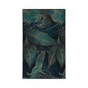Tappeto color petrolio lavabile 160x230 cm Midnight Jungle – Mila Home
