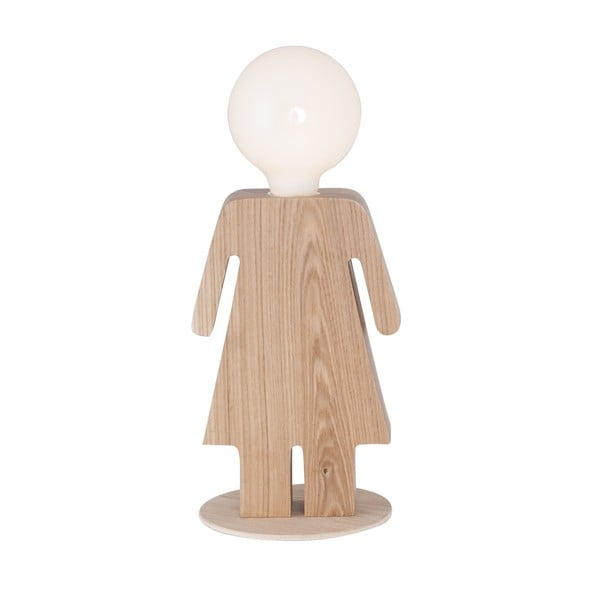 Lampada da tavolo in legno Lei&Lui Lui&Lei - Homemania Decor