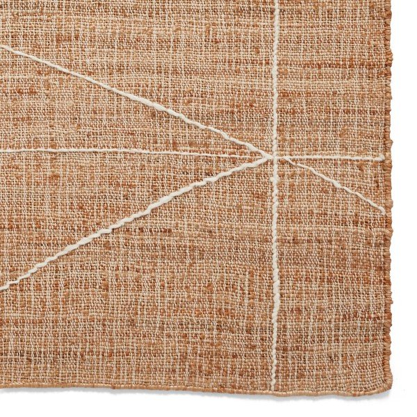 Tappeto di colore naturale in iuta tessuto a mano 120x170 cm Bazaar – Think Rugs-image-3