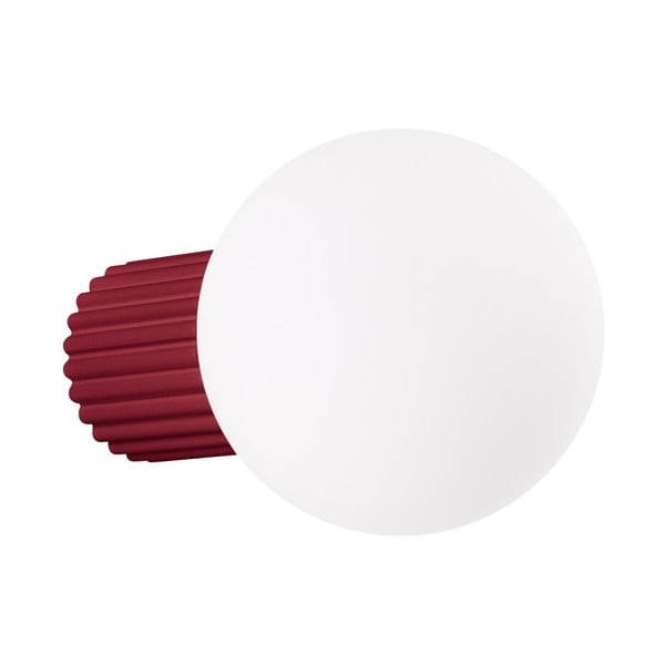 Lampada da parete burgundy Orbital – Sollux