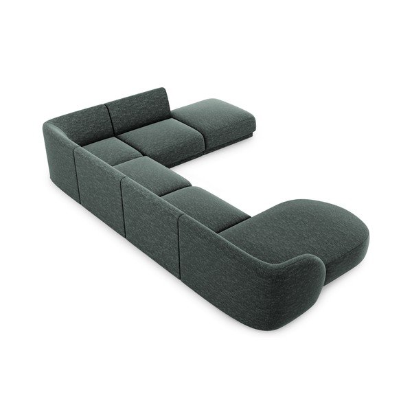 Divano angolare verde scuro (angolo destro) Miley - Micadoni Home-image-4