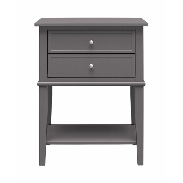 Comodino grigio Franklin - Støraa-image-2